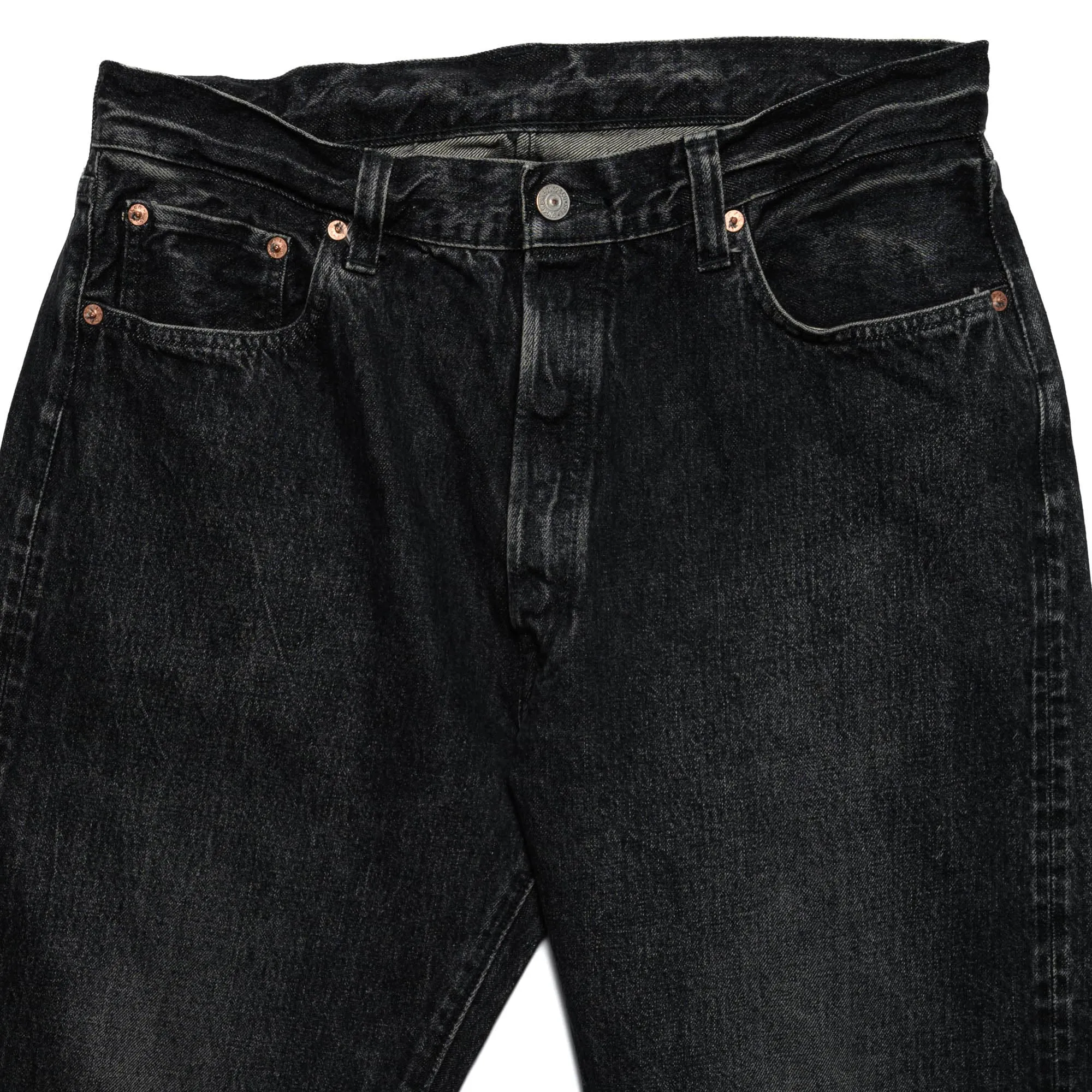 1947 14.25oz Black Selvedge Denim Straight (Hard Wash) SC42460H