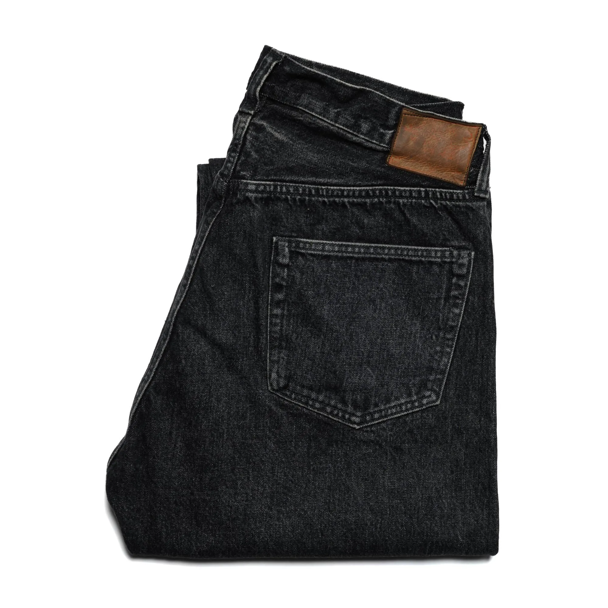 1947 14.25oz Black Selvedge Denim Straight (Hard Wash) SC42460H
