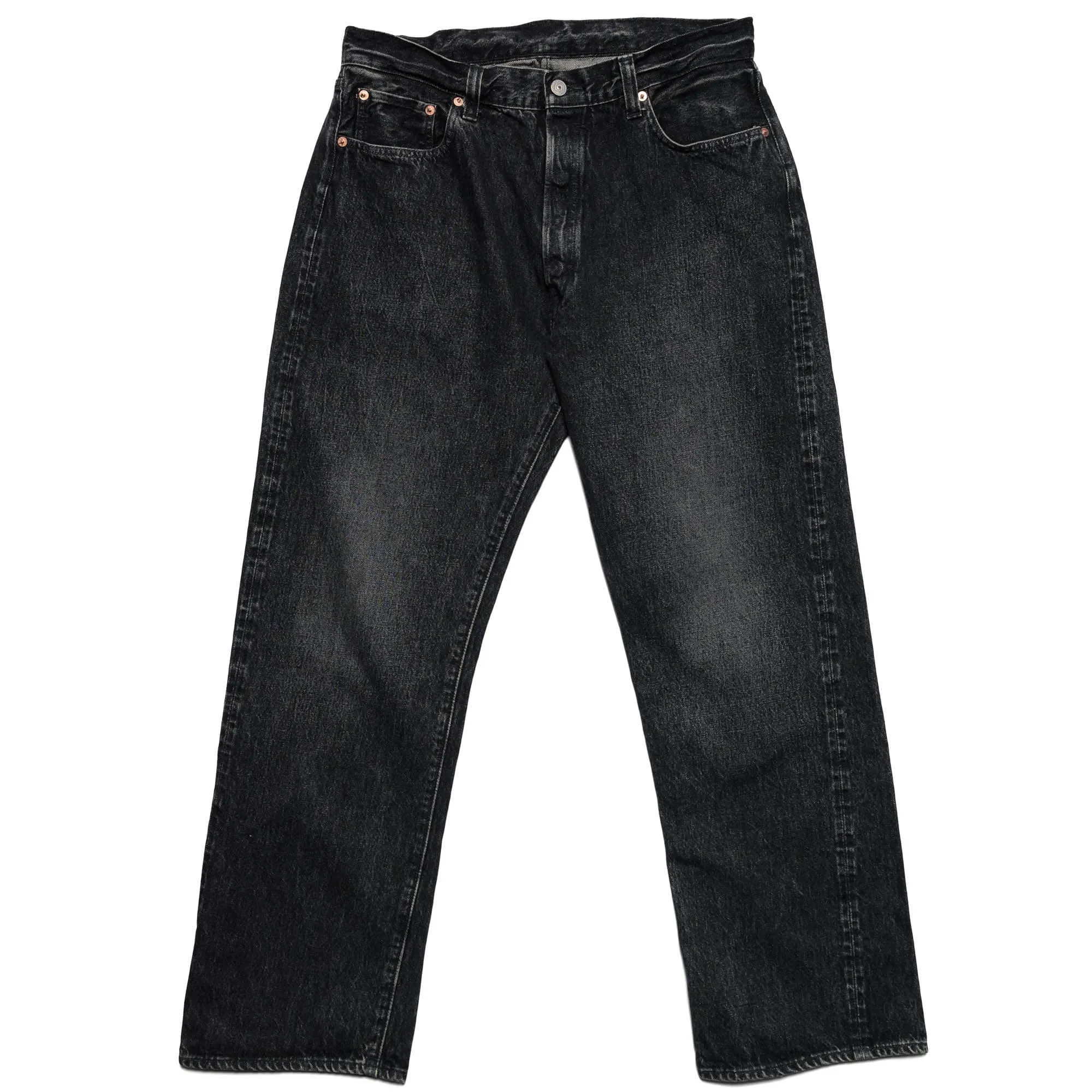 1947 14.25oz Black Selvedge Denim Straight (Hard Wash) SC42460H
