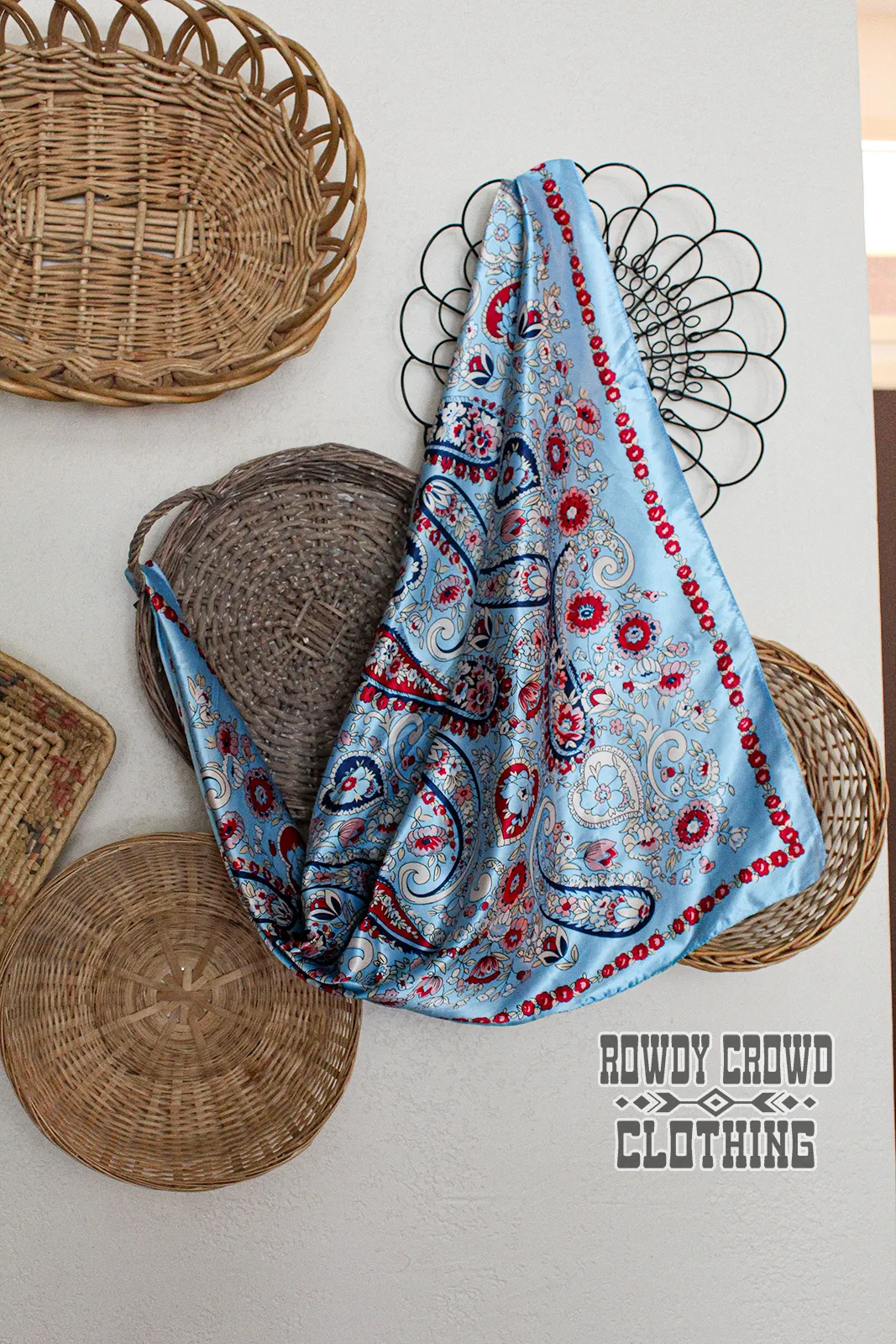 Baby Blue Wild Rag