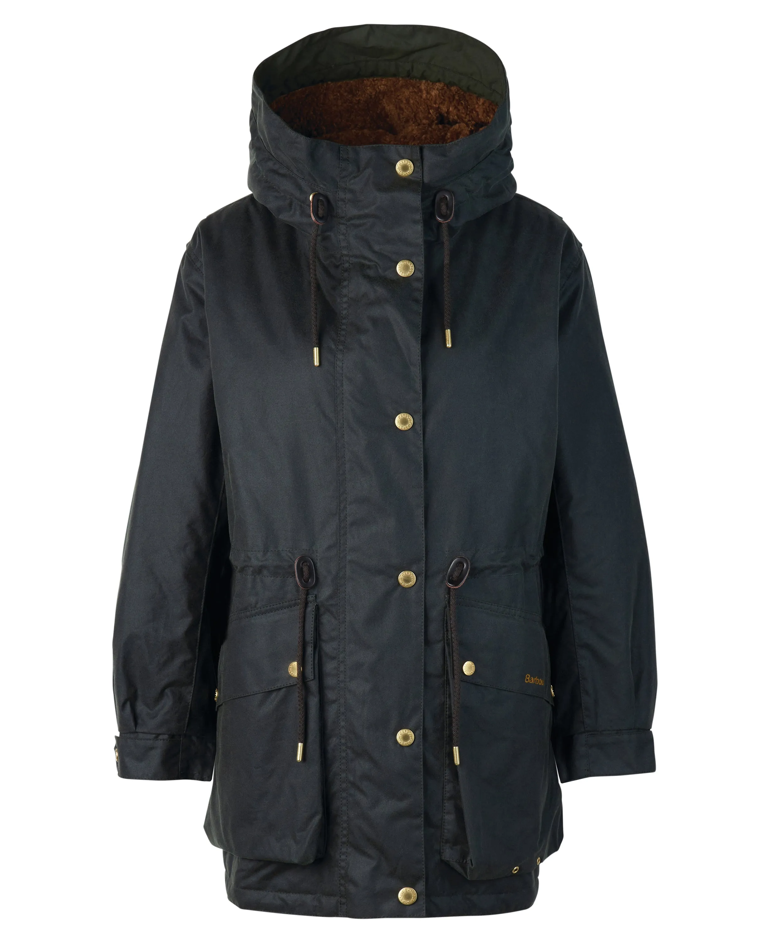 Barbour Grantley Wax Jacket Sage