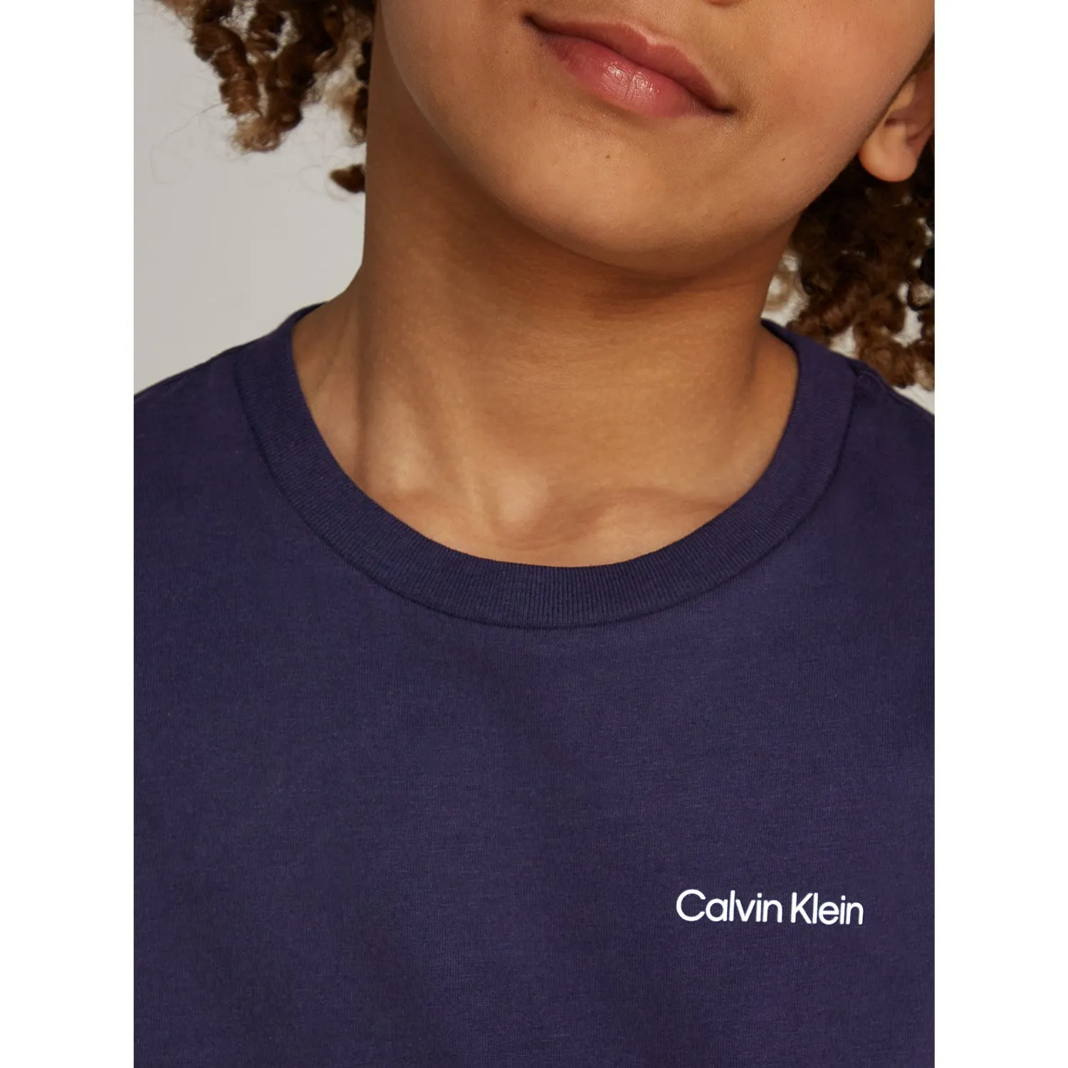 Calvin Klein Peacoat Chest Inst.Logo T-Shirt