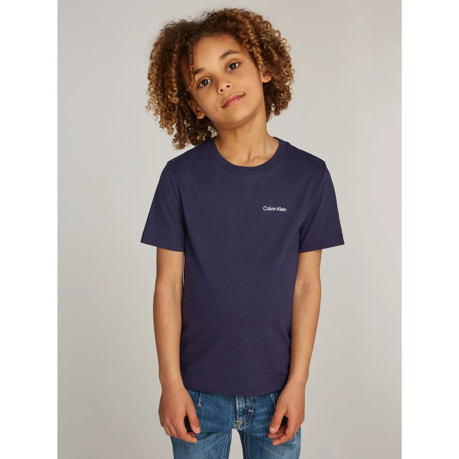 Calvin Klein Peacoat Chest Inst.Logo T-Shirt