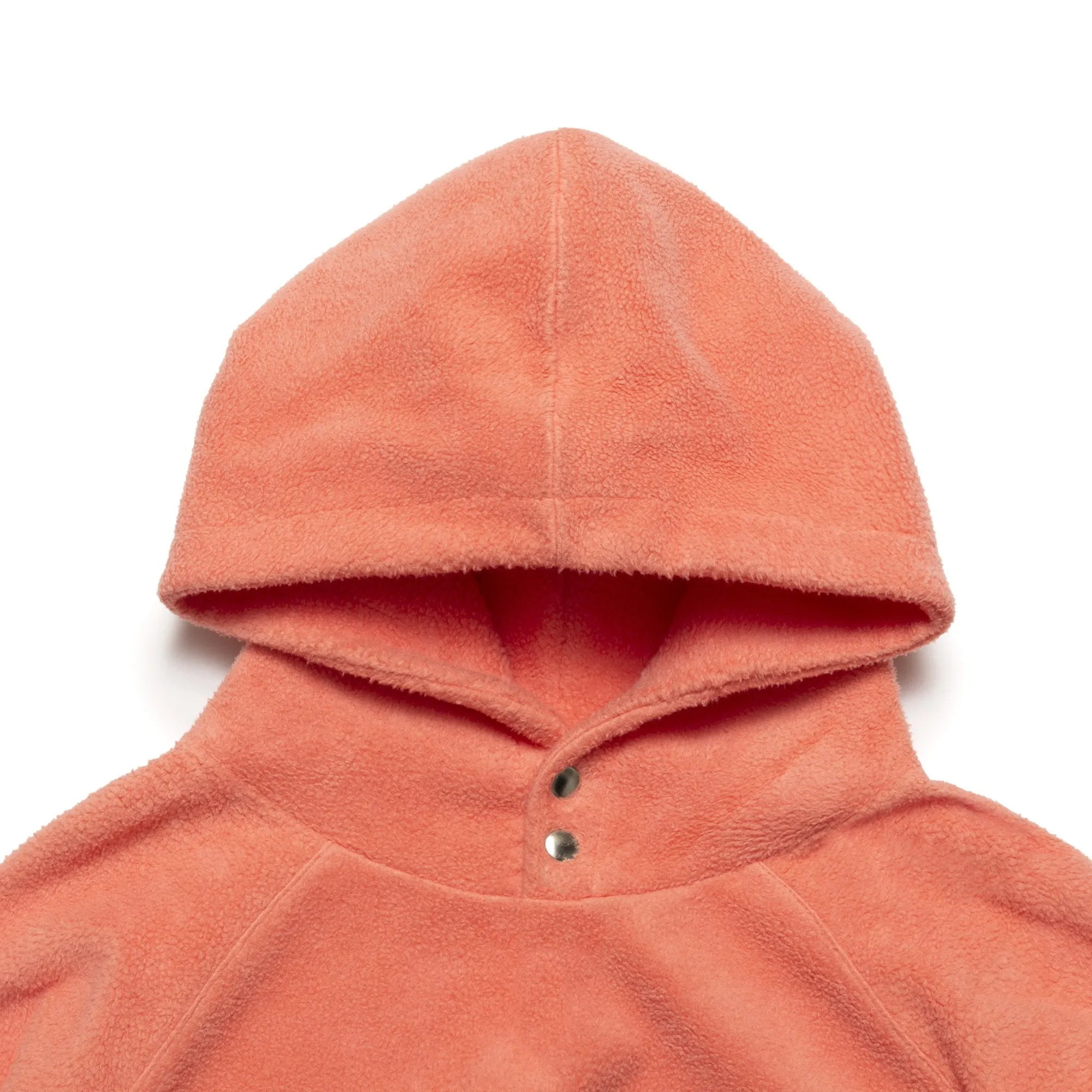 Chrystie NYC - PRM Reversed Fleece Hoodie / Coral