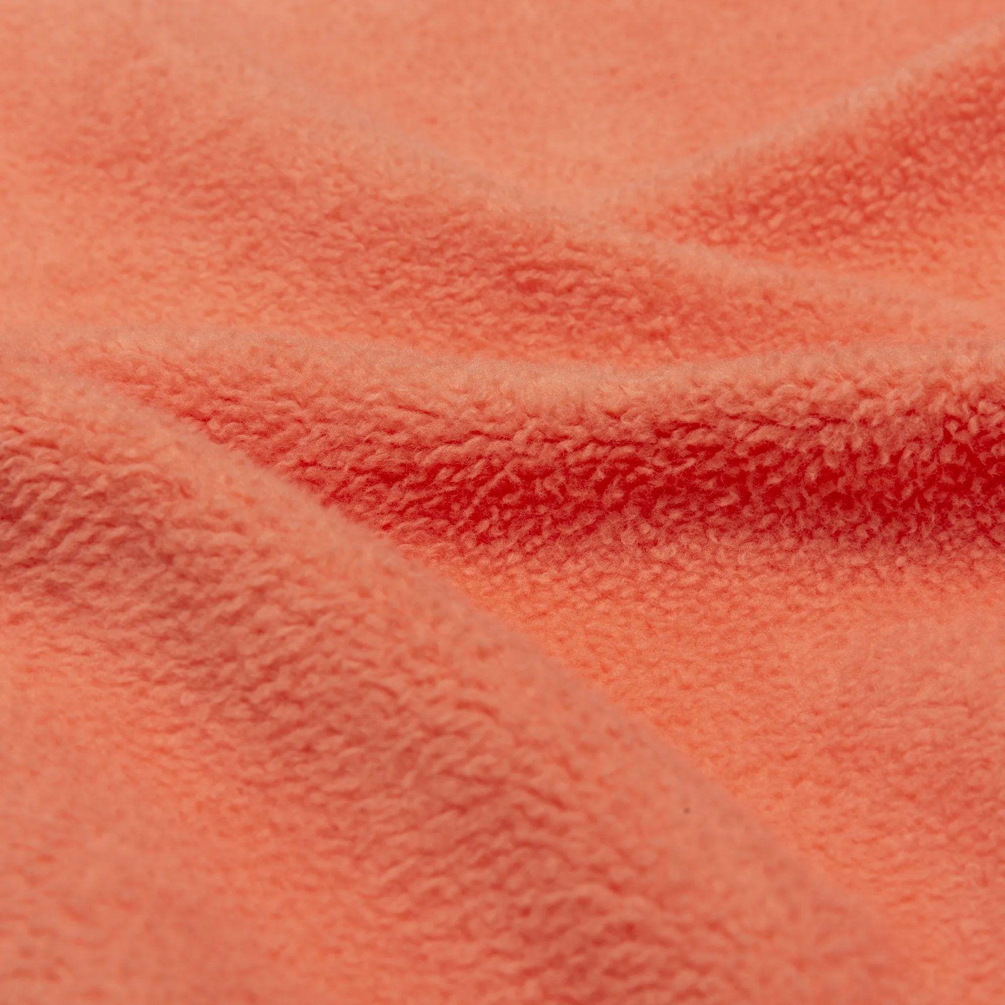 Chrystie NYC - PRM Reversed Fleece Hoodie / Coral