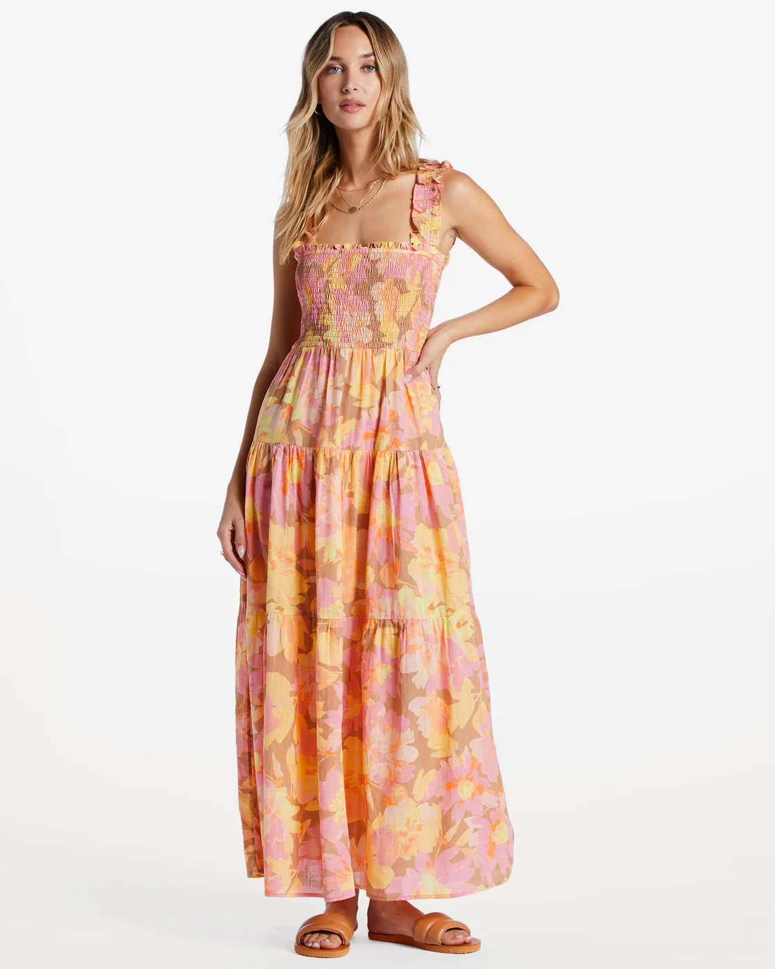 Feelin Fine Maxi Dress - Multi