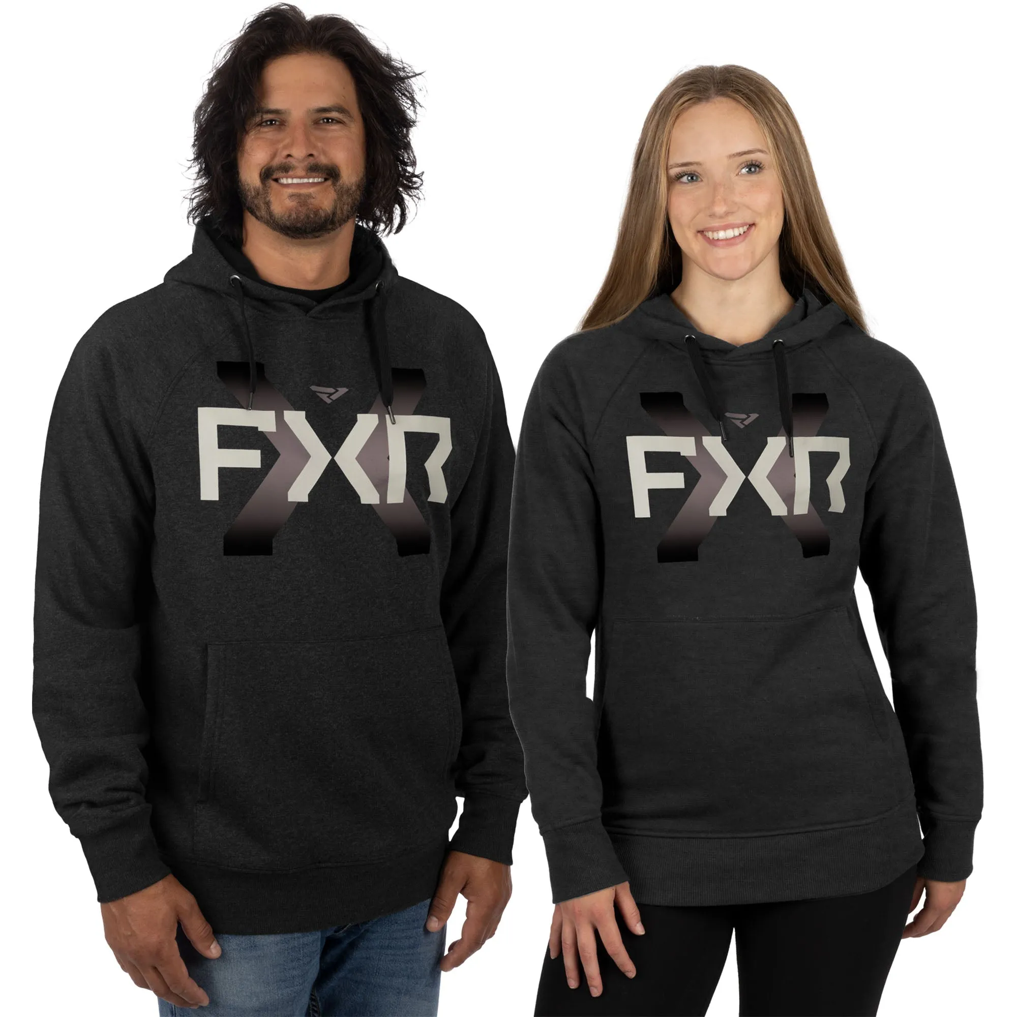 FXR Victory Pullover Hoodie Black/Muted Grape