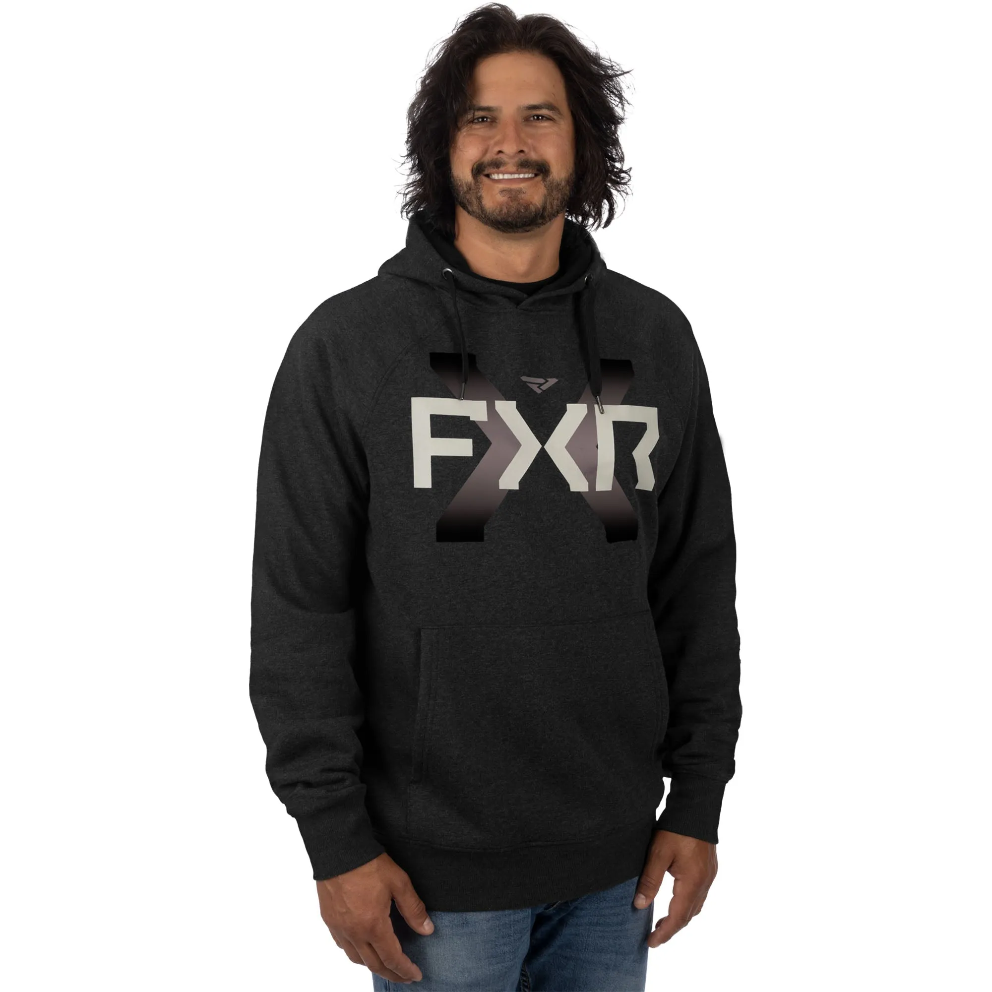 FXR Victory Pullover Hoodie Black/Muted Grape