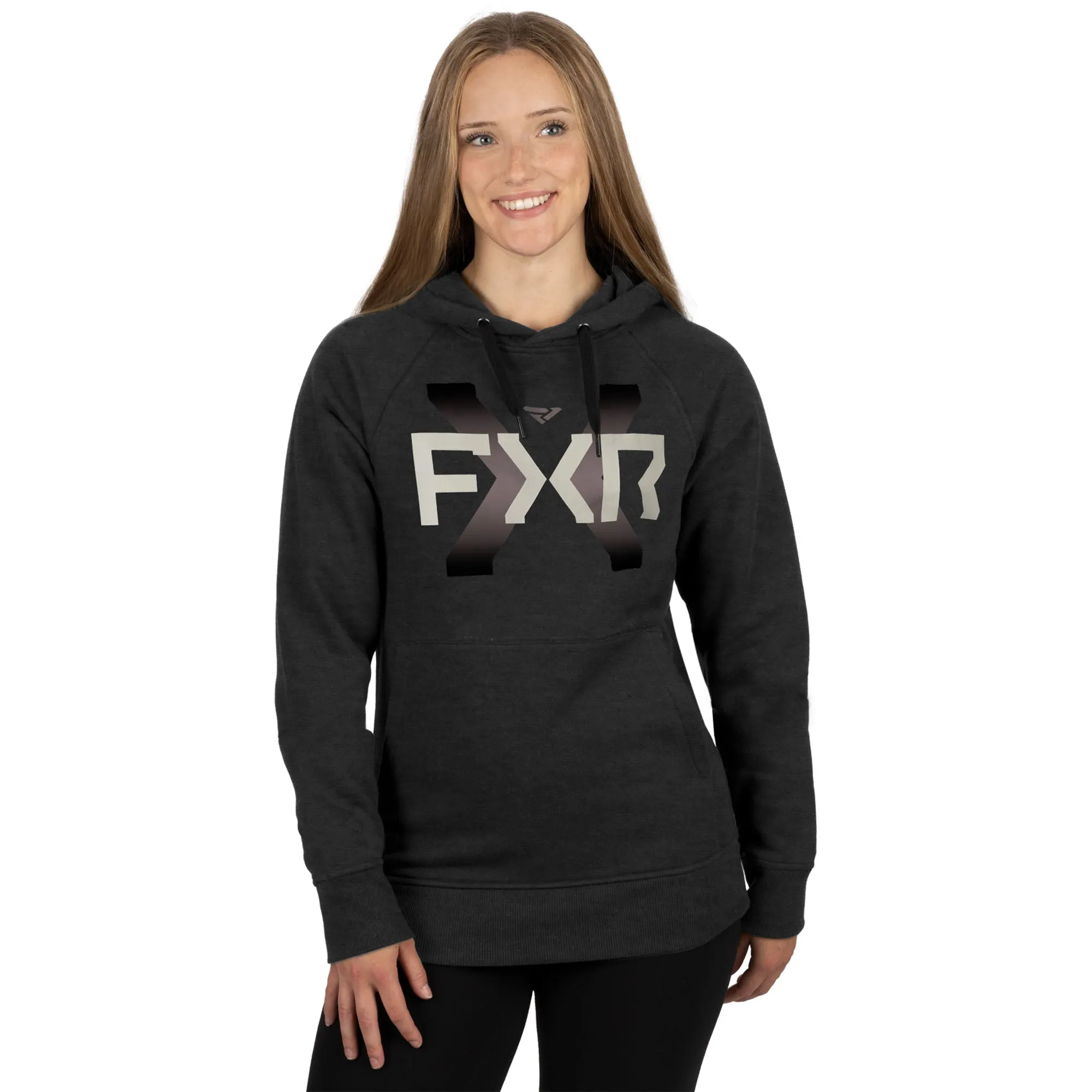 FXR Victory Pullover Hoodie Black/Muted Grape