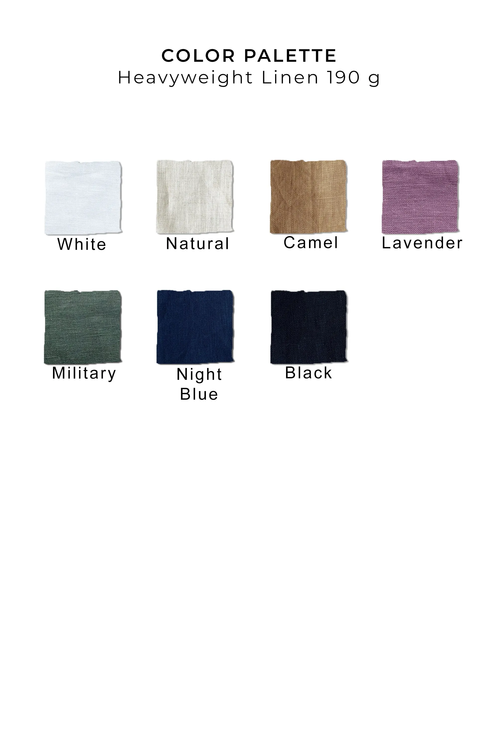 Heavyweight Linen Wrap Skirt