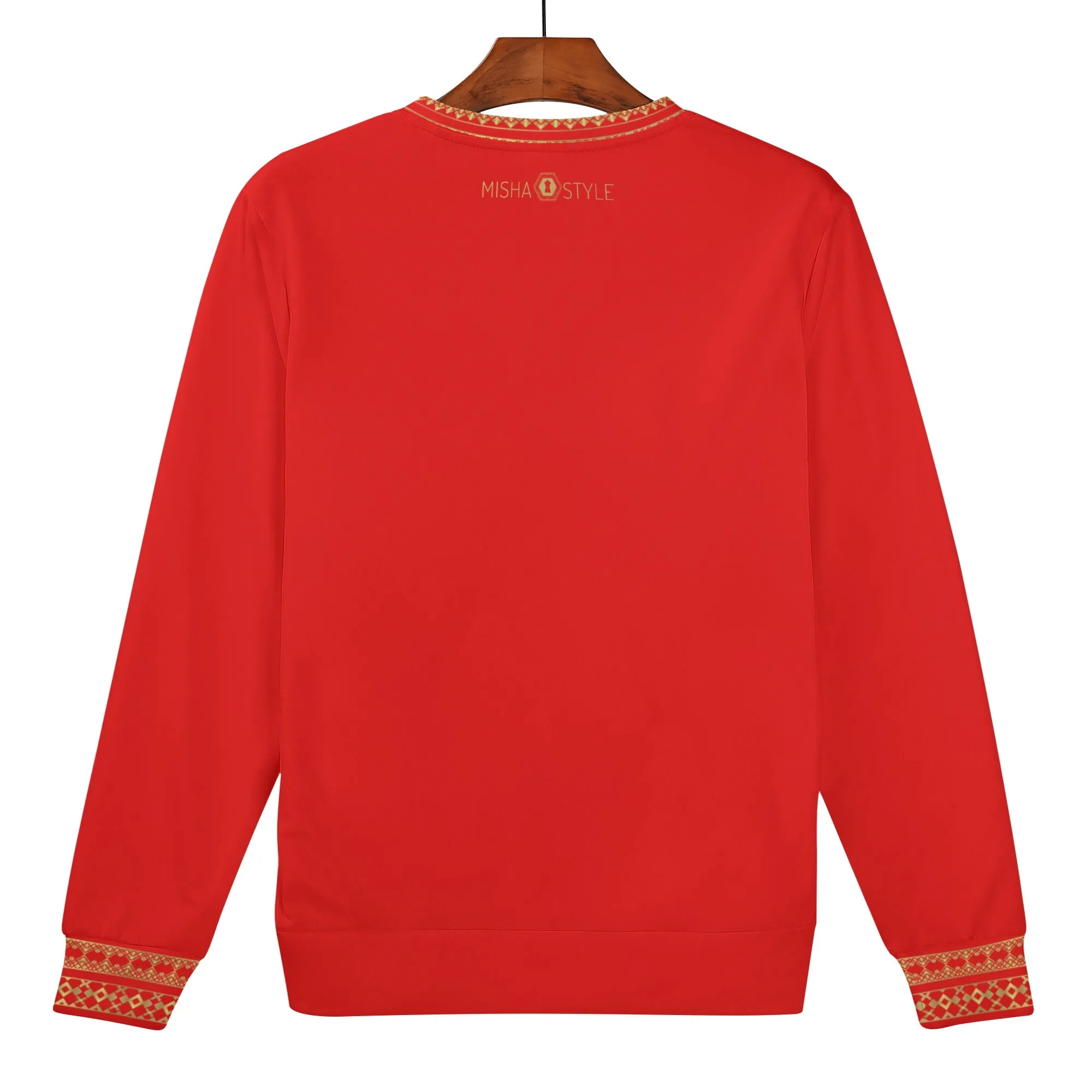 Kids Jerusalem Word Sweater - Red