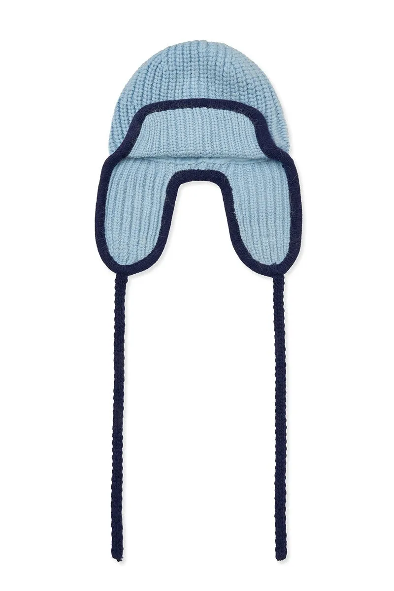 [MIDNIGHT MOVE] FW 24 ag knit hat (sky blue)