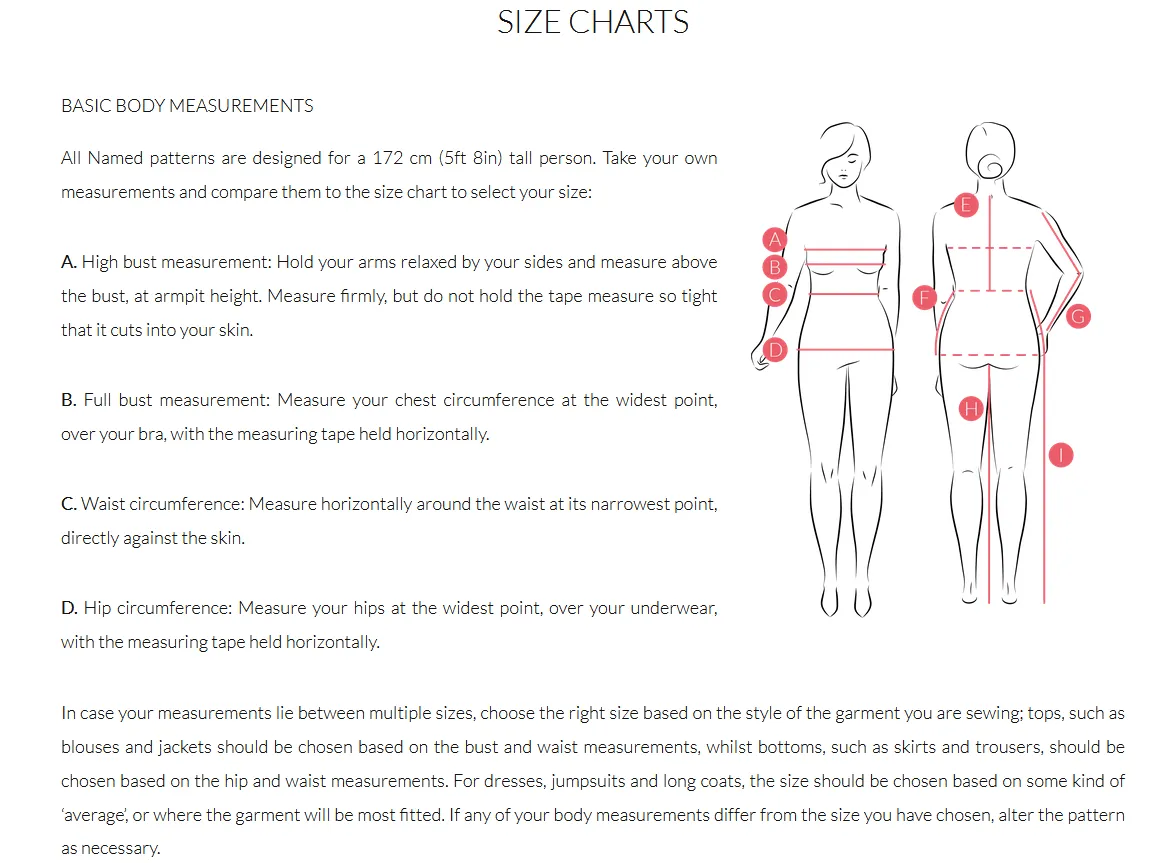 Ninni Culottes sewing pattern by Named