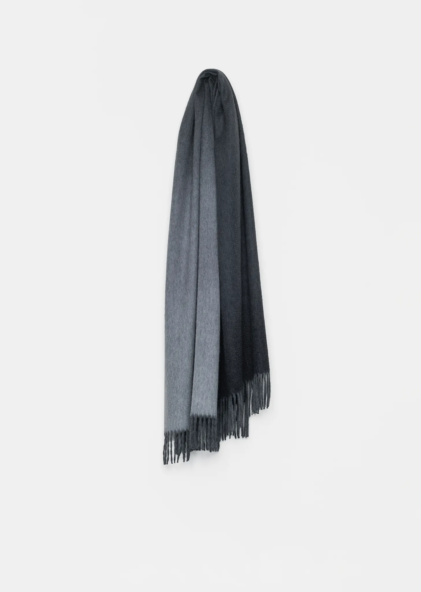 Nuance Ombre Cashmere Scarf — Monochrome