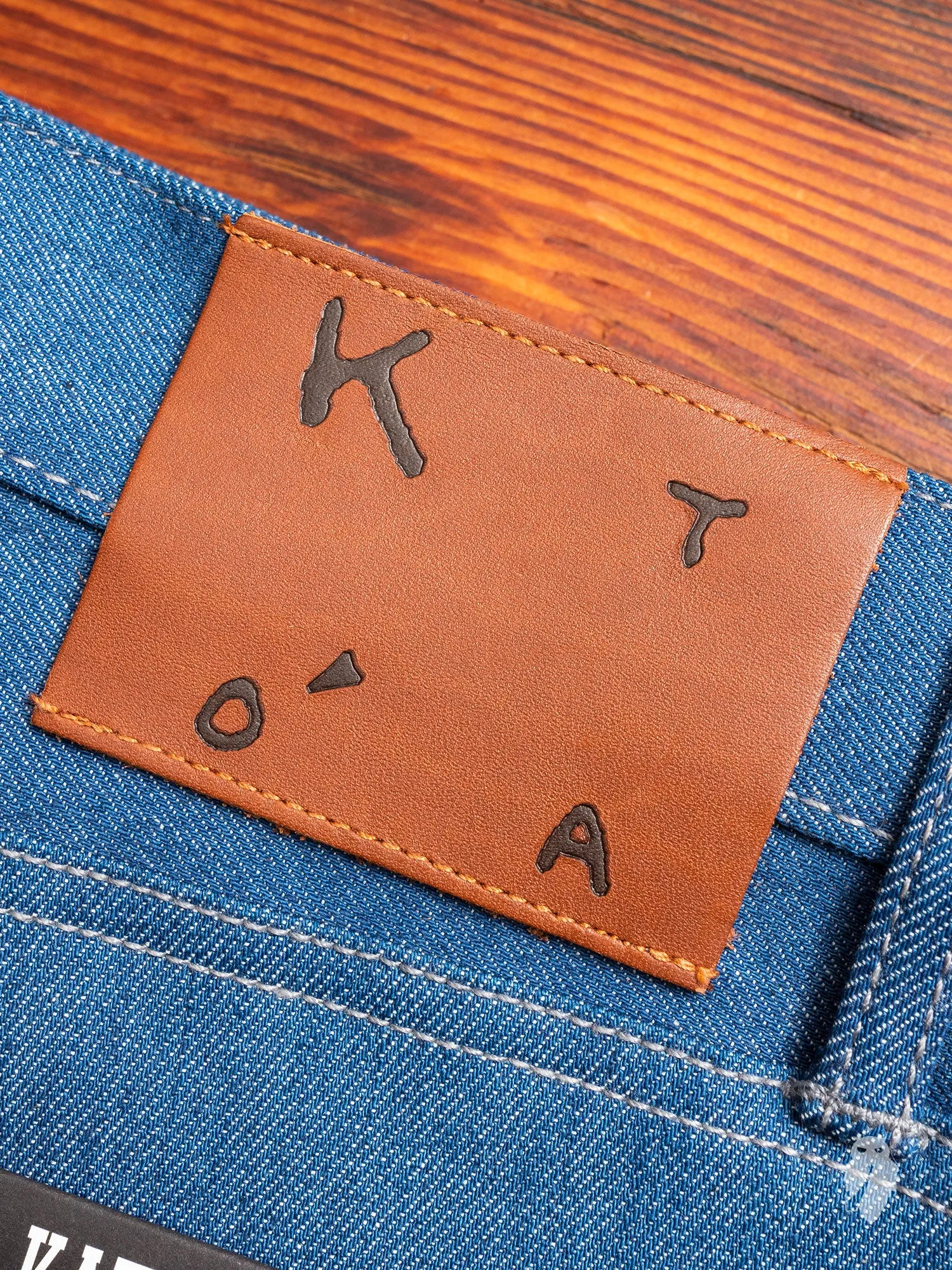 "Cobalt" 10.5oz Stretch Selvedge Denim - Pen Slim