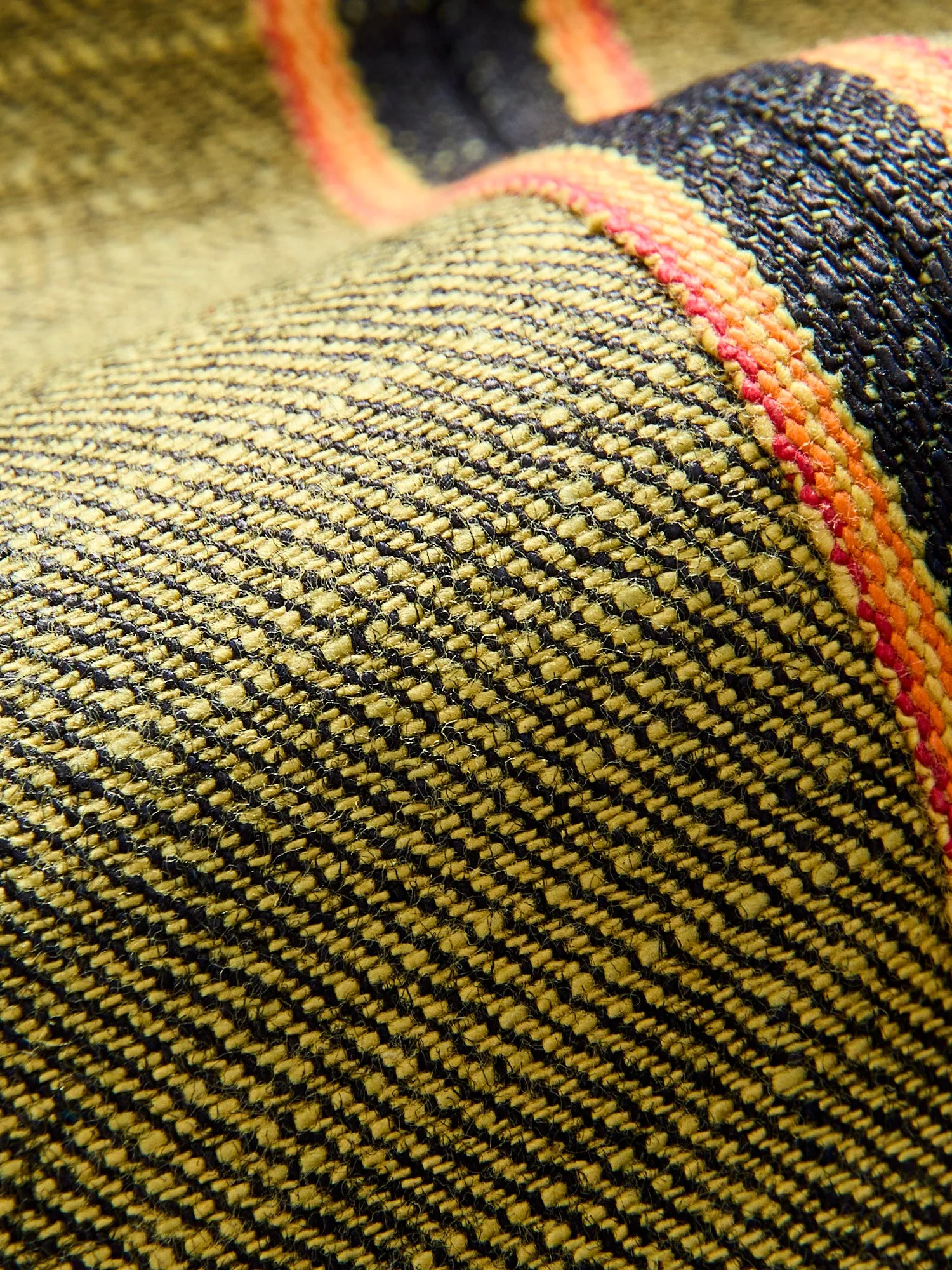 "Etched" 13oz Green Weft Stretch Selvedge Denim - Pen Slim