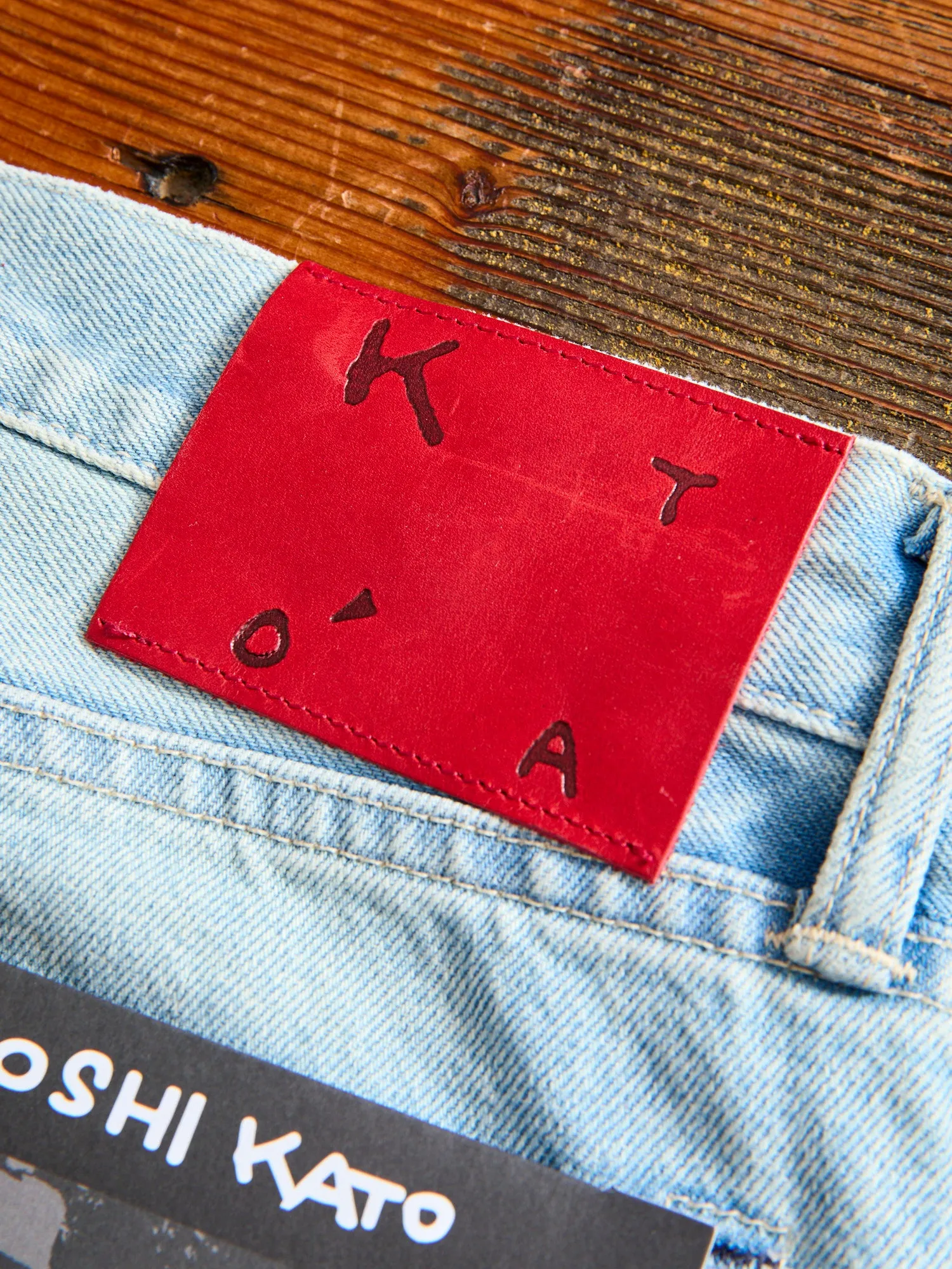 "Huey" 12.5oz Washed Indigo Selvedge Denim - Hammer Straight