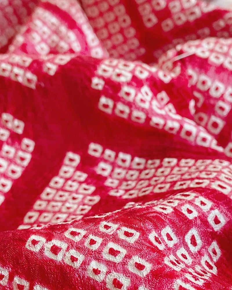 Rhombic Crystal Shibori Haori Kimono Jacket