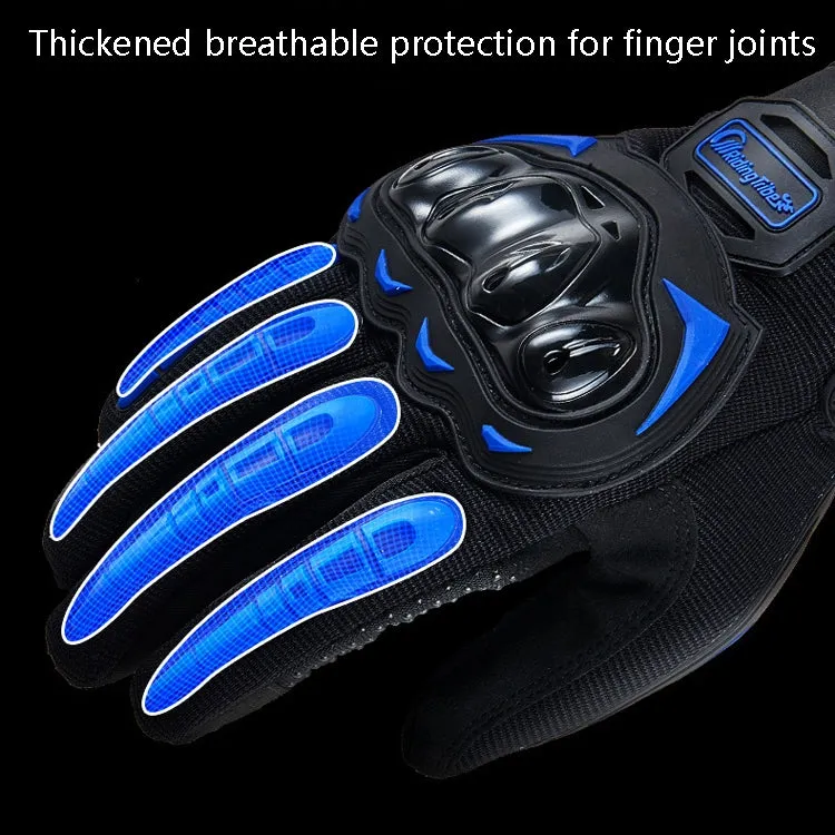 Riding Tribe MCS-17 Motorcycle Gloves Touch Screen Outdoor Riding Gloves, Size: XL(Black)