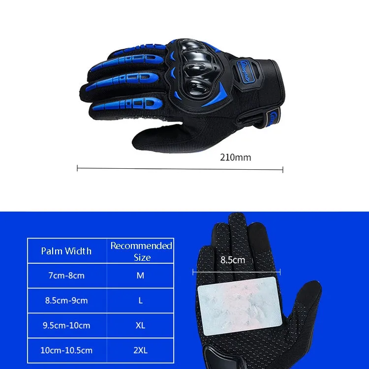 Riding Tribe MCS-17 Motorcycle Gloves Touch Screen Outdoor Riding Gloves, Size: XL(Black)