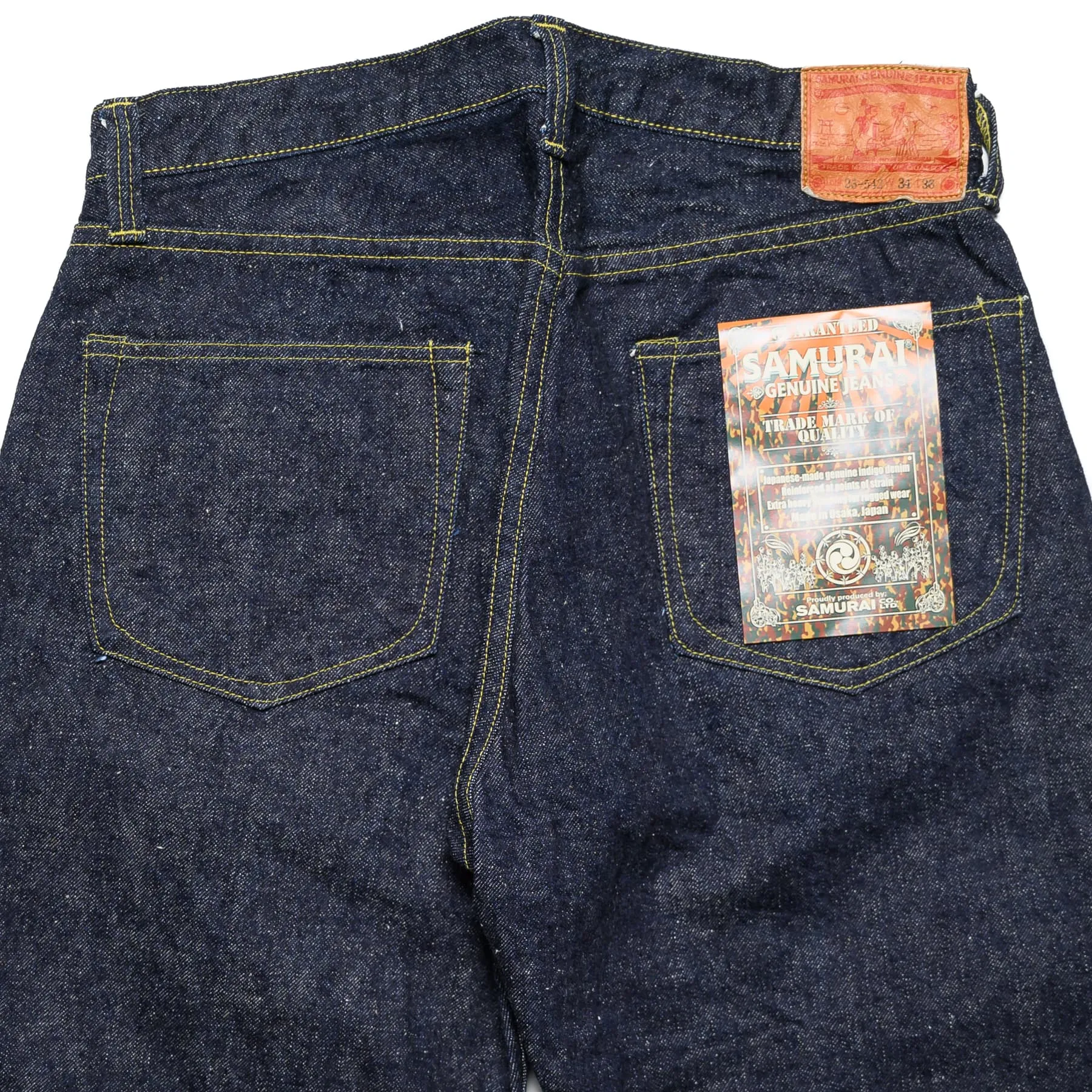 S2000HX 15oz "Otokogi" Wide Straight Selvedge Denim