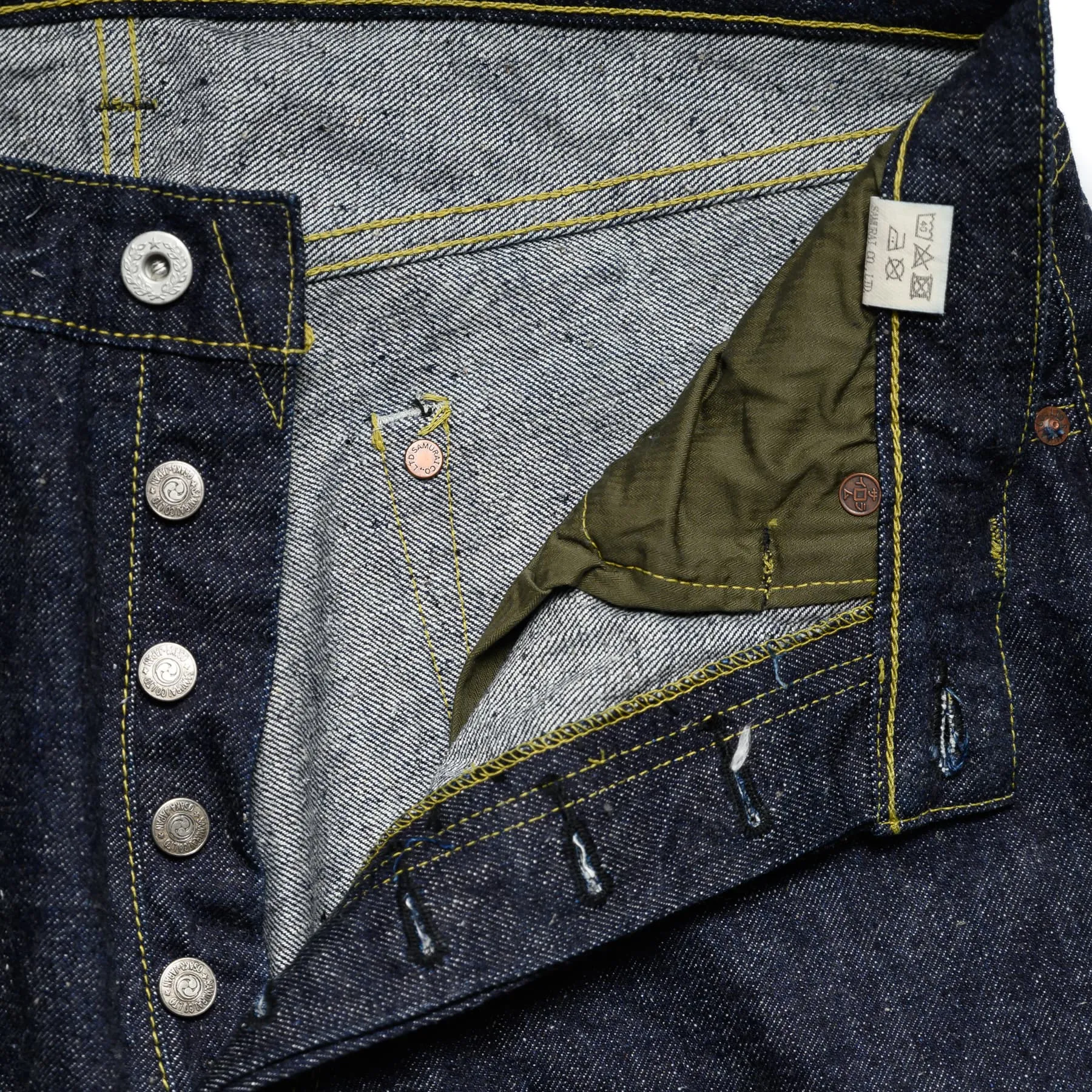 S2000HX 15oz "Otokogi" Wide Straight Selvedge Denim