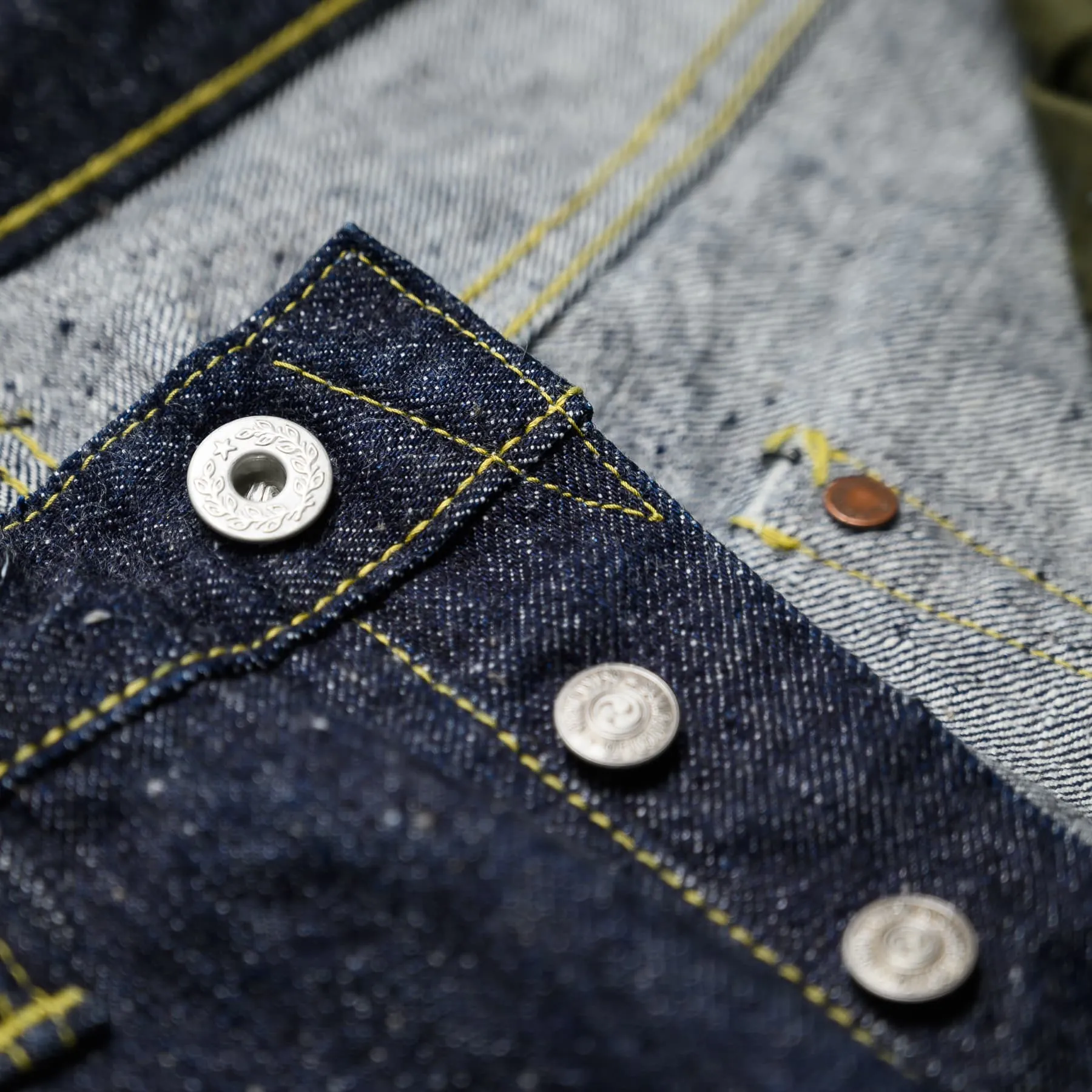 S2000HX 15oz "Otokogi" Wide Straight Selvedge Denim