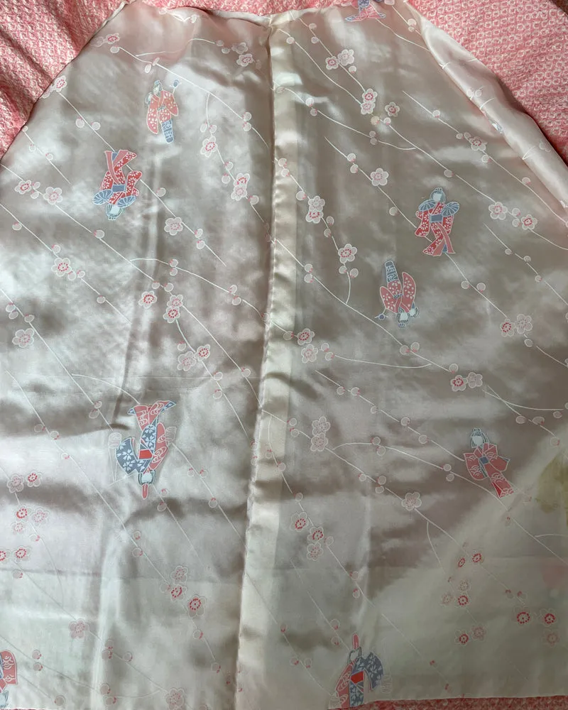 Sakura Girls Shibori Haori Kimono Jacket