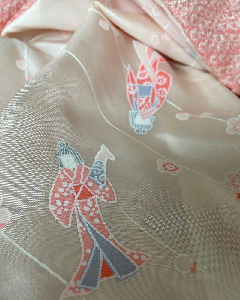 Sakura Girls Shibori Haori Kimono Jacket