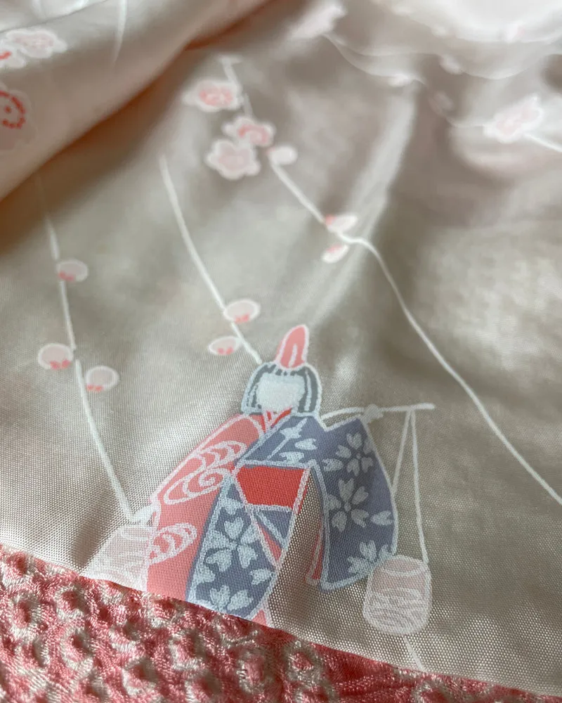 Sakura Girls Shibori Haori Kimono Jacket