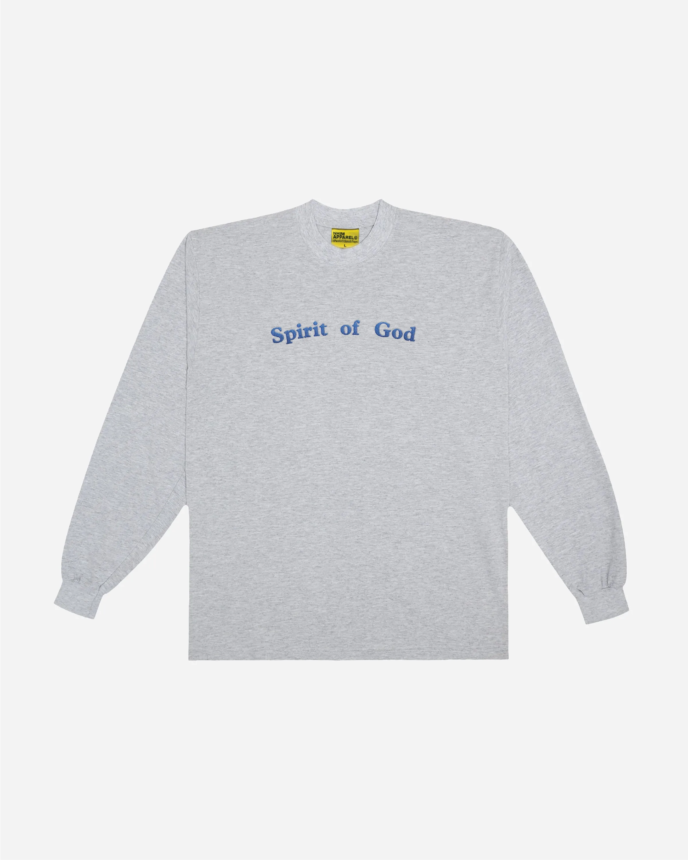 SPIRIT OF GOD GARMENT LS (ASH)