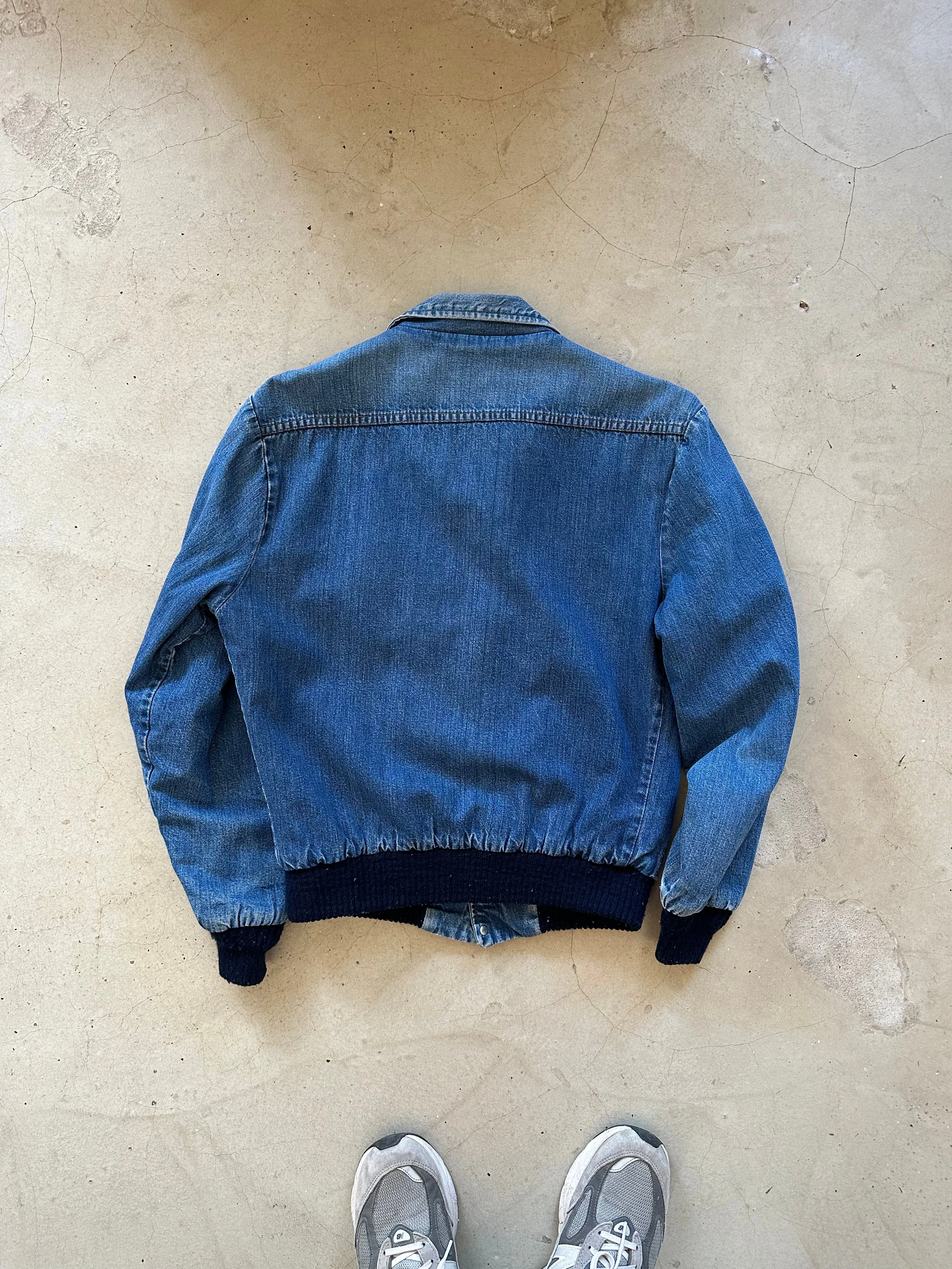 Vintage: Wrangler Shearling lined Denim Jacket