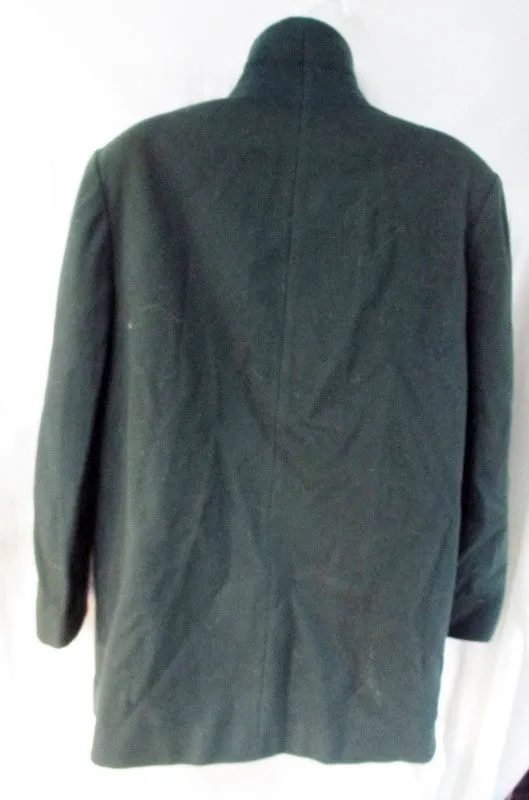 Vtg J.G. HOOK 100% Wool jacket Coat Peacoat Blazer HUNTER GREEN M USA